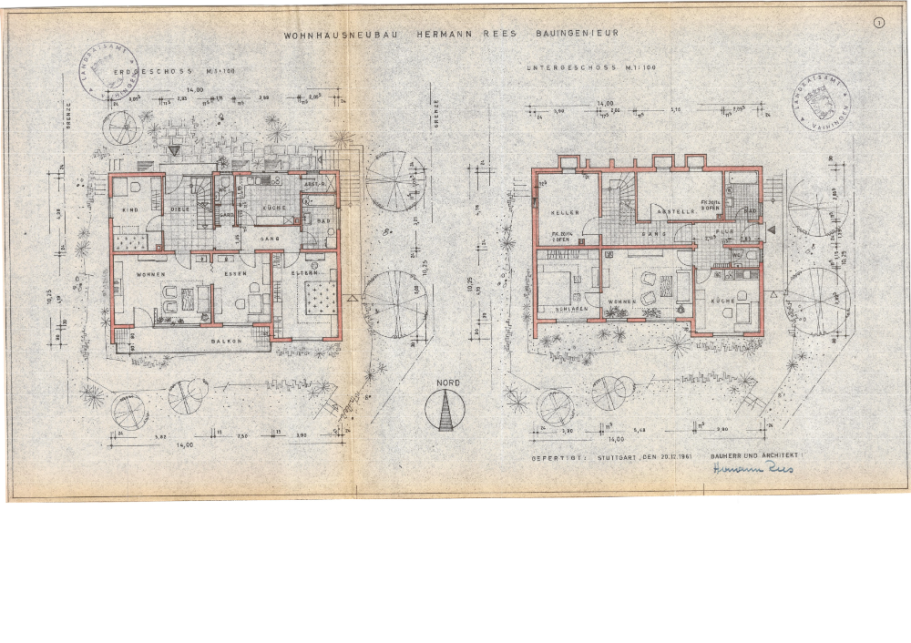 Grundriss EG / Kellergeschoss